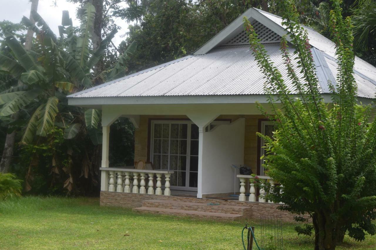 Chalet Bamboo Vert La Digue Exterior photo